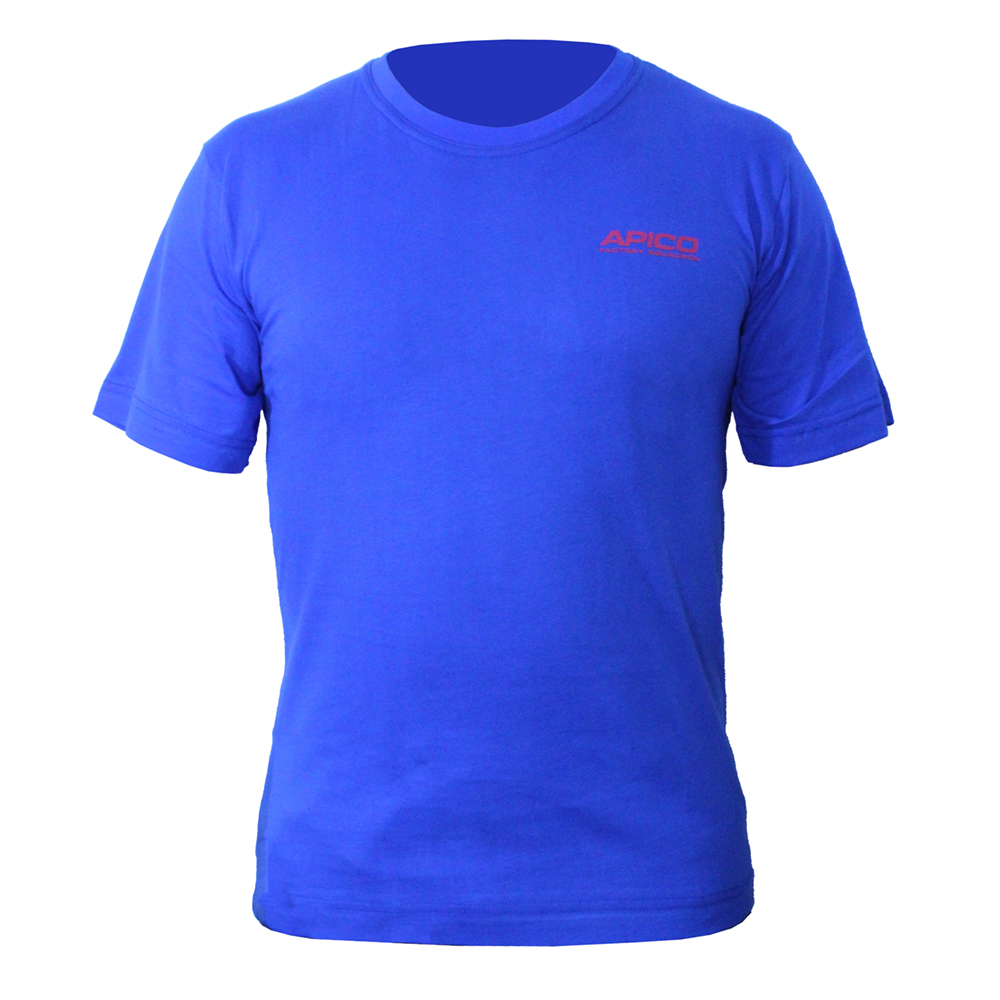APICO LIMITED EDITION RETRO T SHIRT BLUE MEDIUM